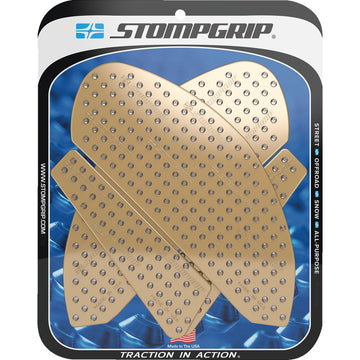 STOMPGRIP Traction Pad Tank Grips - Volcano - Clear - YZF-R7 55-10-0182C
