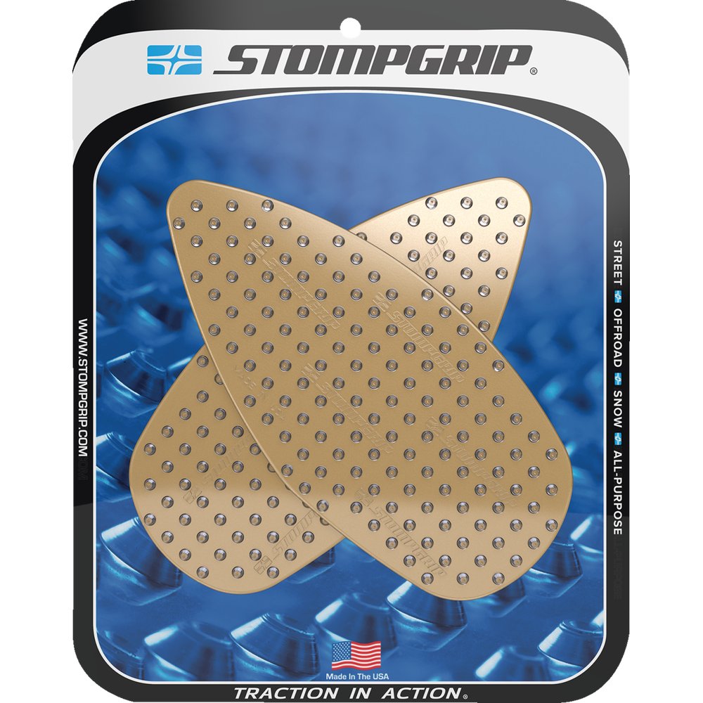 STOMPGRIP Traction Pad Tank Grips - Volcano - Clear - Aprilia 55-10-0181C