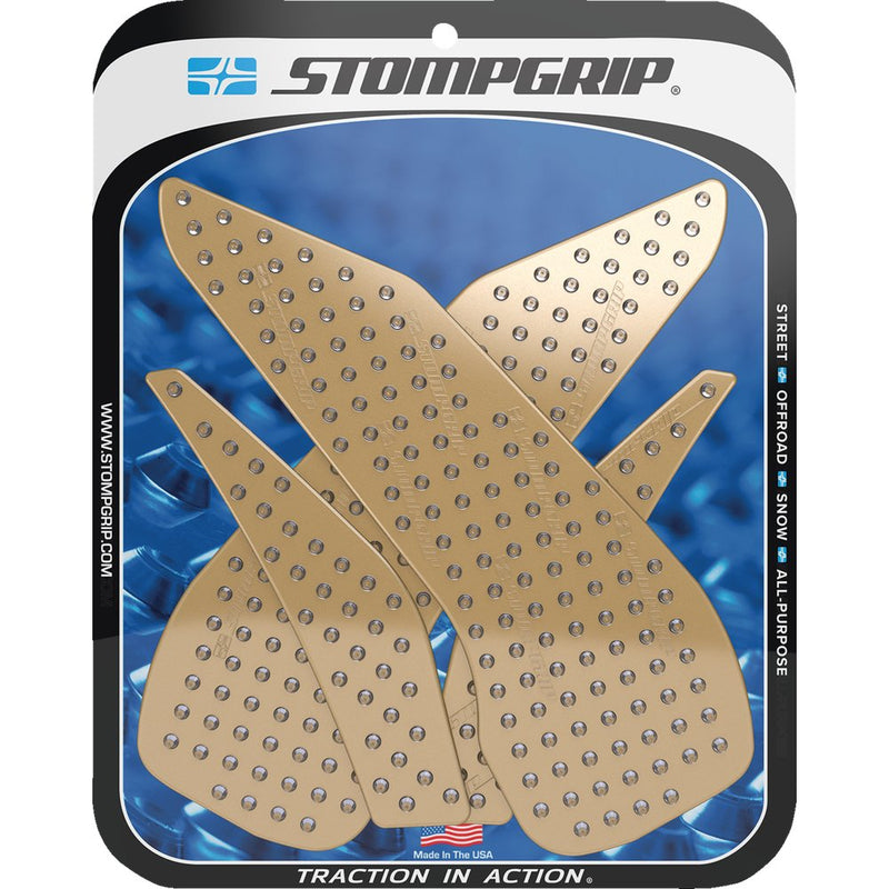 STOMPGRIP Traction Pad Tank Grips - Volcano - Clear - Hypermotard 950/SP 55-10-0166C