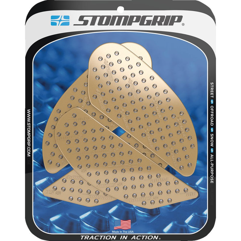 STOMPGRIP Traction Pad Tank Grips - Volcano - Clear - Ninja H2 SX/SE 55-10-0150C
