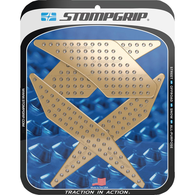 STOMPGRIP Traction Pad Tank Grips - Volcano - Black - Z125 Pro 55-10-0137C