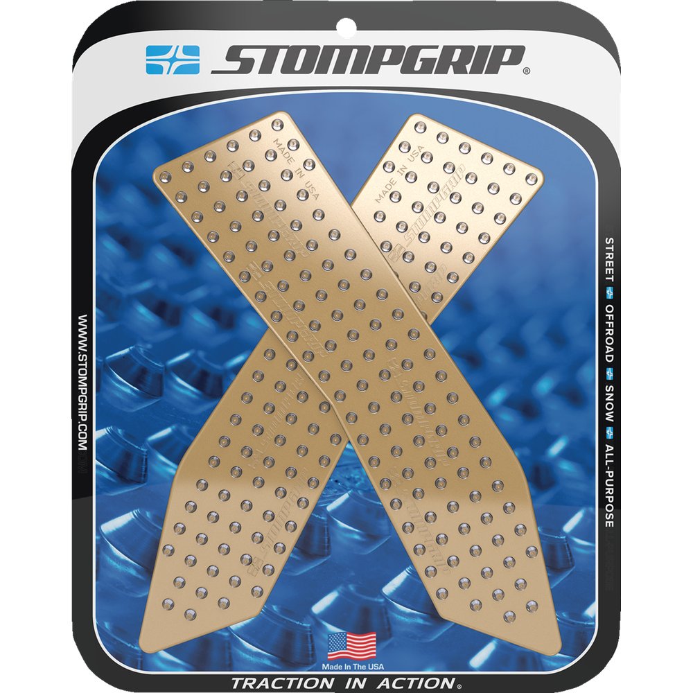 STOMPGRIP Traction Pad Tank Grips - Volcano - Clear - K 1600 55-10-0135C