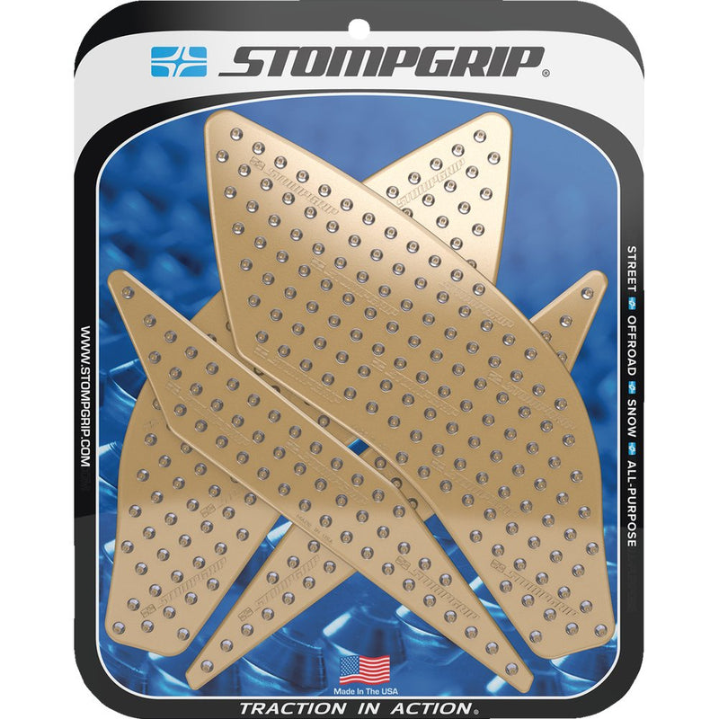 STOMPGRIP Traction Pad Tank Grips - Volcano - Clear - YZF-R1/M 55-10-0099C