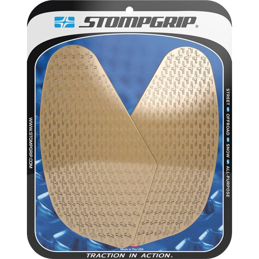 STOMPGRIP Traction Pad Tank Grips - Icon - Clear - Tracer 9 GT 55-14-0209C