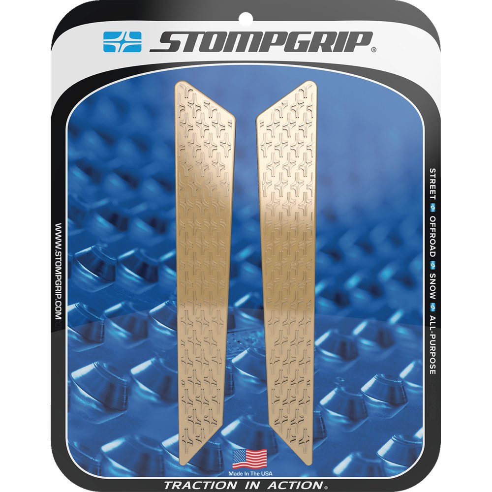 STOMPGRIP Traction Pad Tank Grips - Icon - Clear - Tiger 1200 Rally Explorer 55-14-0208C