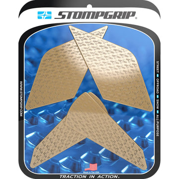 STOMPGRIP Traction Pad Tank Grips - Icon - Clear - Ninja ZX-4RR 55-14-0204C