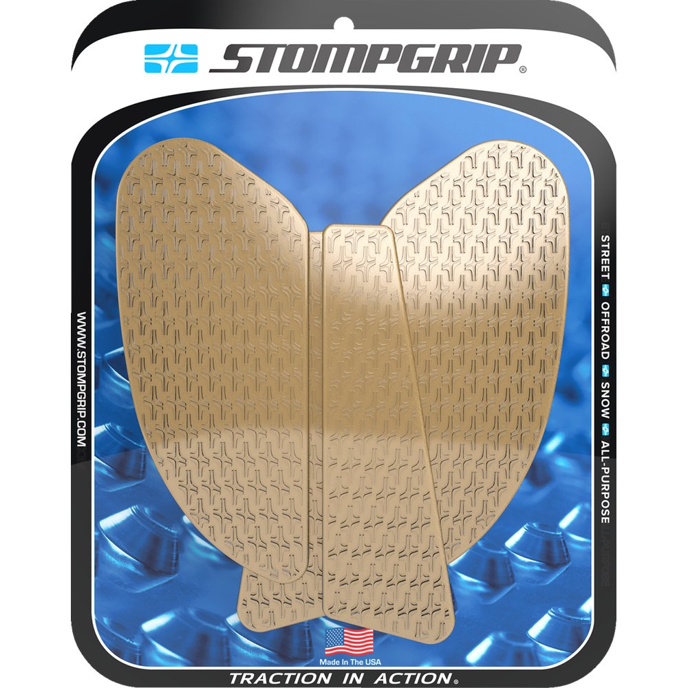 STOMPGRIP Traction Pad Tank Grips - Icon - Clear - Z H2 55-14-0201C