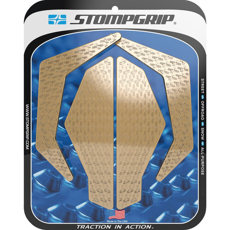 STOMPGRIP Traction Pad Tank Grips - Icon - Clear - Katana 55-14-0187C