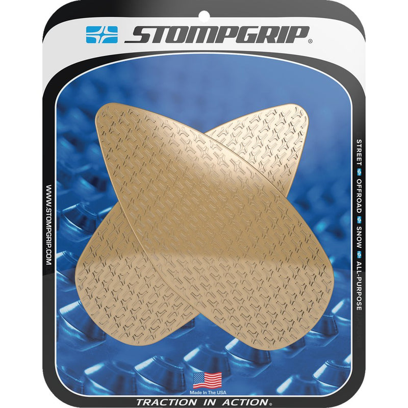 STOMPGRIP Traction Pad Tank Grips - Icon - Clear - Aprilia - RS 660/Tuono 55-14-0181C