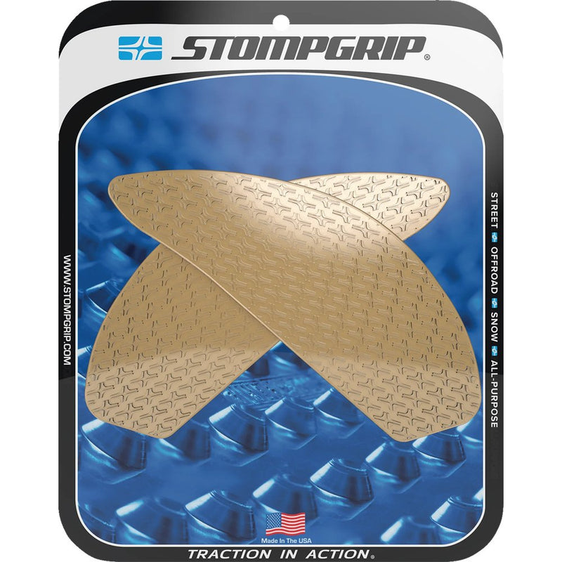 STOMPGRIP Traction Pad Tank Grips - Icon - Clear - GSX 250R 55-14-0152C