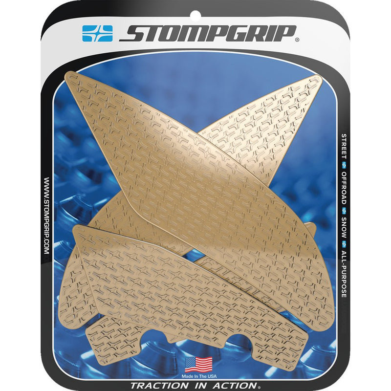 STOMPGRIP Traction Pad Tank Grips - Icon - Clear - YZF-R6 55-14-0145C