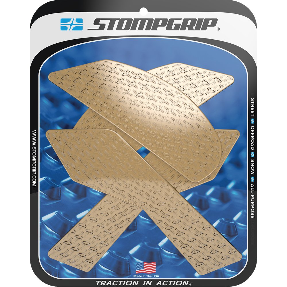 STOMPGRIP Traction Pad Tank Grips - Icon - Clear - Z 900 55-14-0144C