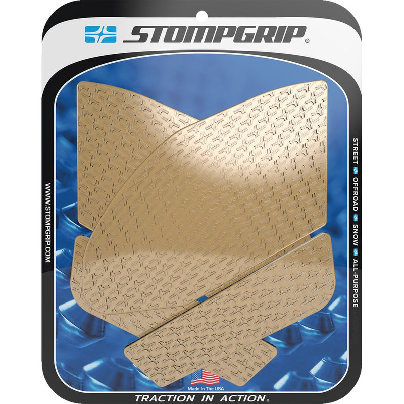 STOMPGRIP Traction Pad Tank Grips - Icon - Clear - GSX-R 1000 55-14-0143C