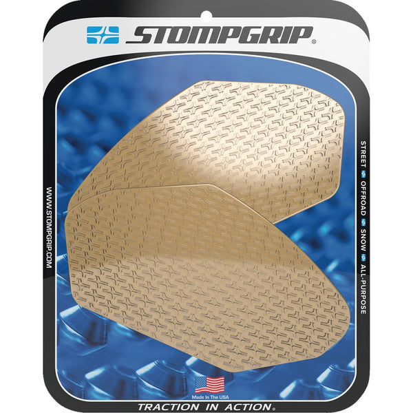 STOMPGRIP Traction Pad Tank Grips - Icon - Clear - Ninja 650 | Z 400/650 55-14-0140C