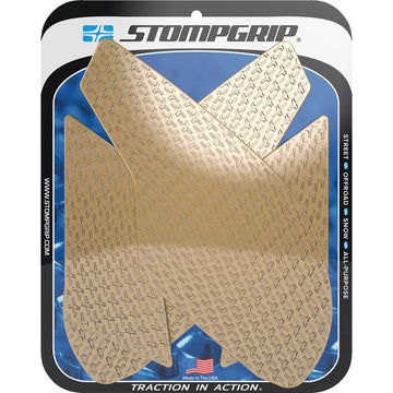 STOMPGRIP Traction Pad Tank Grips - Icon - Clear - SV 650 55-14-0136C