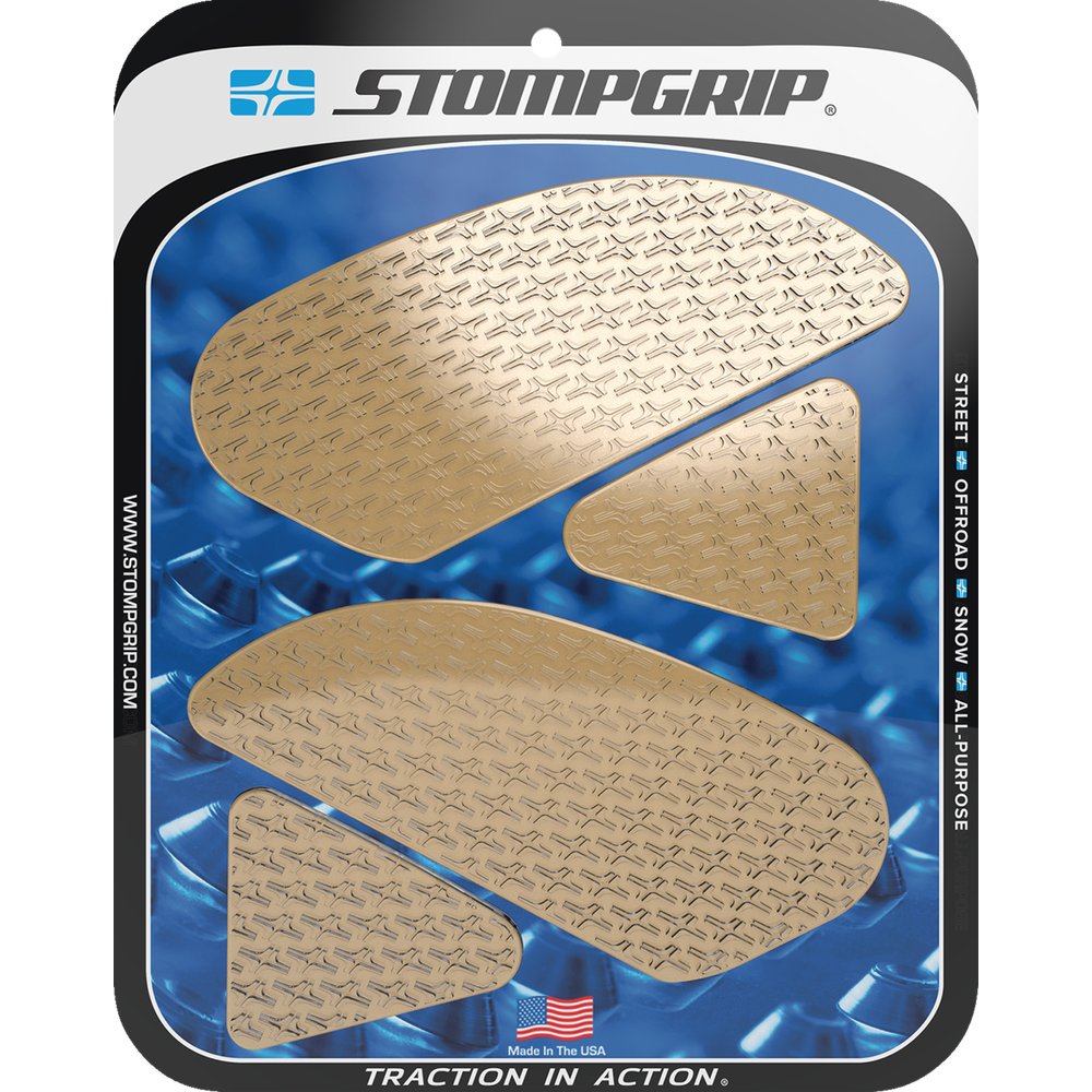 STOMPGRIP Traction Pad Tank Grips - Icon - Clear - CBR 250R/300R 55-14-0100C