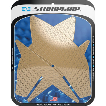 STOMPGRIP Traction Pad Tank Grips - Icon - Clear - YZF-R1 55-14-0099C