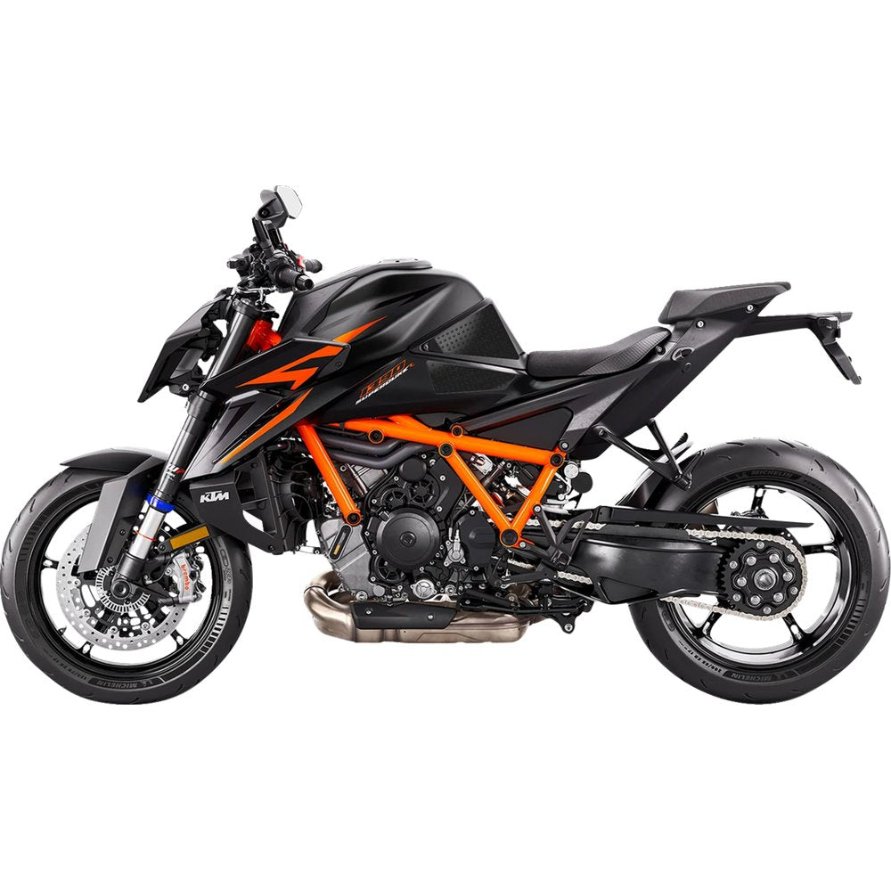 STOMPGRIP Traction Pad Tank Grips - Volcano - Black - 1390 Super Duke R EVO 55-10-0213B