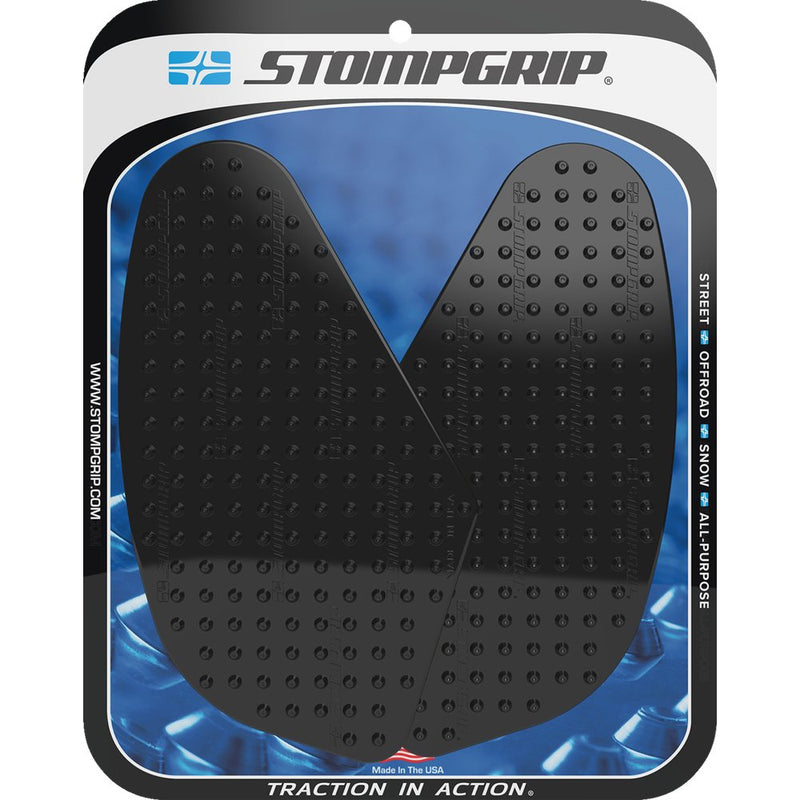 STOMPGRIP Traction Pad Tank Grips - Volcano - Black - Tracer 9 GT 55-10-0209B