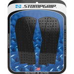 STOMPGRIP Traction Pad Tank Grips - Volcano - Black - 890 Adventure/R 55-10-0206B