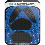STOMPGRIP Traction Pad Tank Grips - Volcano - Black - MT-03 55-10-0205B