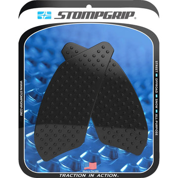 STOMPGRIP Traction Pad Tank Grips - Volcano - Black - G 310 R 55-10-0200B