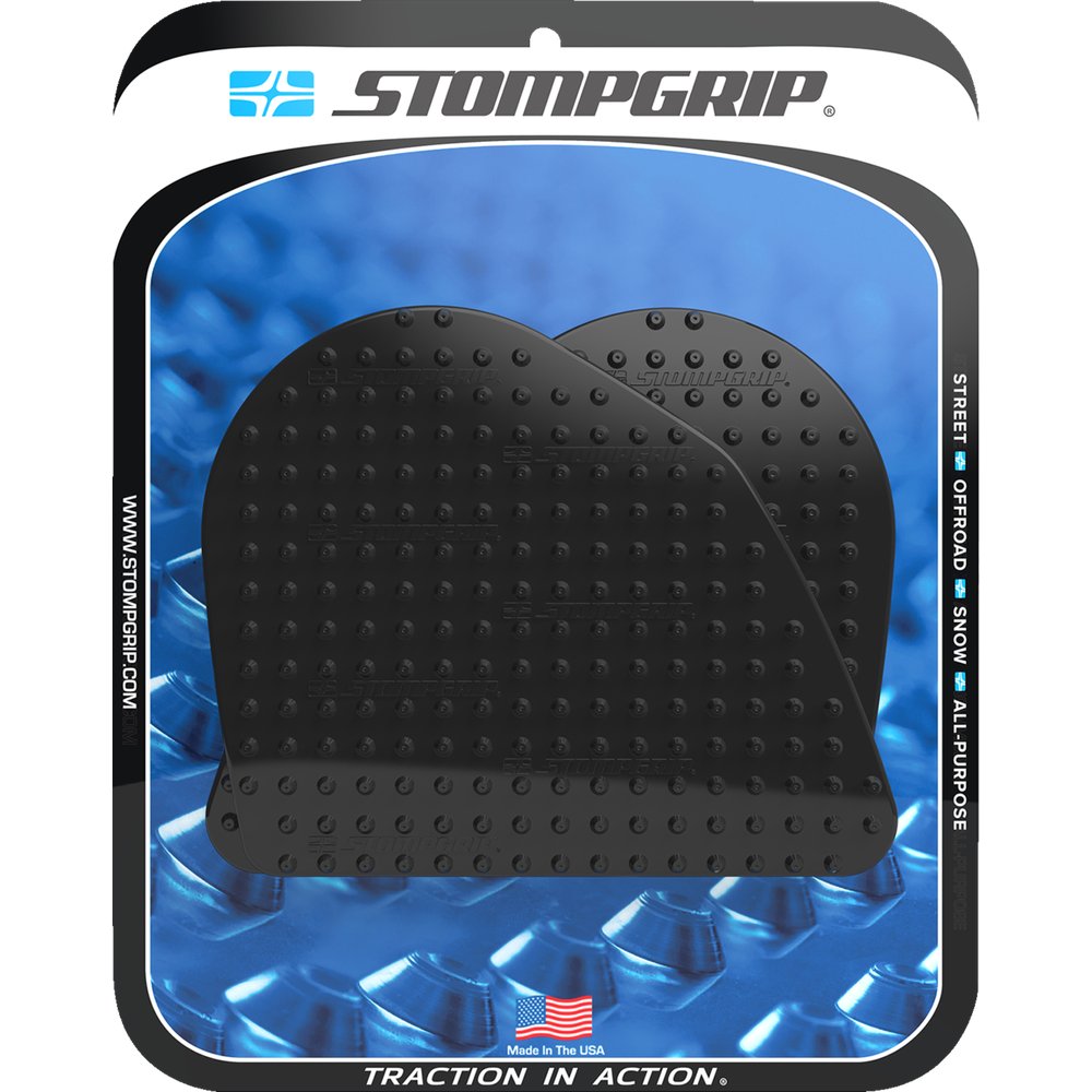 STOMPGRIP Traction Pad Tank Grips - Volcano - Black - DesertX 55-10-0198B