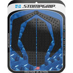 STOMPGRIP Traction Pad Tank Grips - Volcano - Black - Katana 55-10-0187B