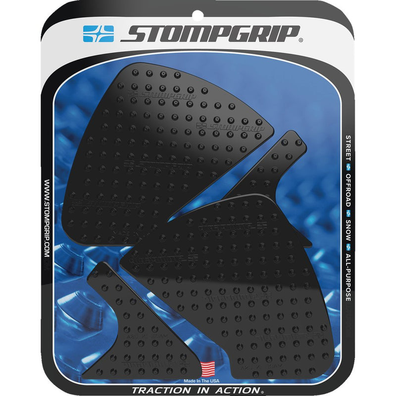 STOMPGRIP Traction Pad Tank Grips - Volcano - Black - Monster Plus/1200 SP 55-10-0184B