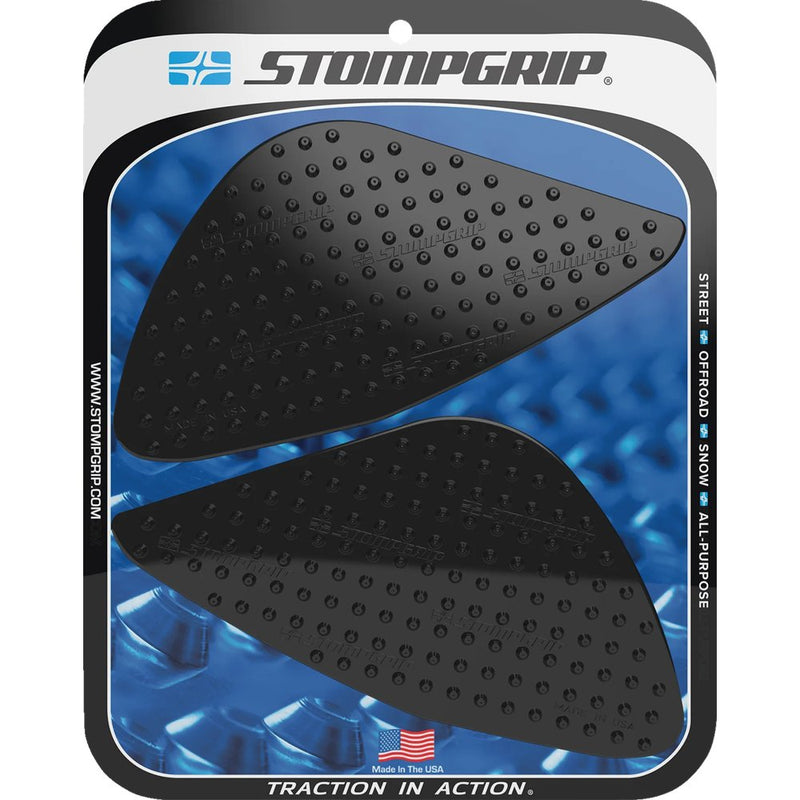 STOMPGRIP Traction Pad Tank Grips - Volcano - Black - Speed Triple 1200 RR/RS 55-10-0183-1B