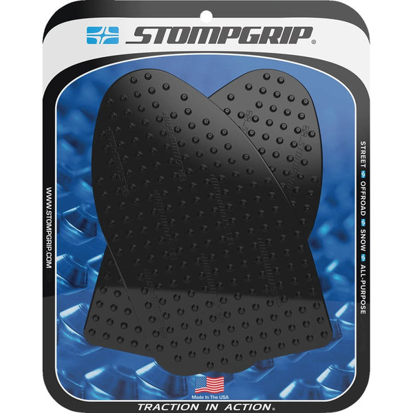 STOMPGRIP Traction Pad Tank Grips - Volcano - Black - Hayabusa 55-10-0179B
