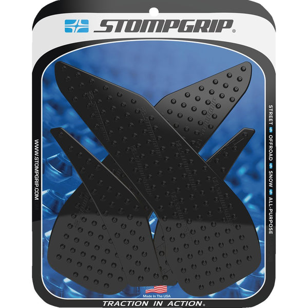 STOMPGRIP Traction Pad Tank Grips - Volcano - Black - Hypermotard 950/SP 55-10-0166B
