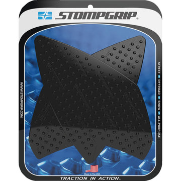 STOMPGRIP Traction Pad Tank Grips - Volcano - Black - G 310 GS 55-10-0155B