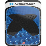 STOMPGRIP Traction Pad Tank Grips - Volcano - Black - GSX-250R 55-10-0152B
