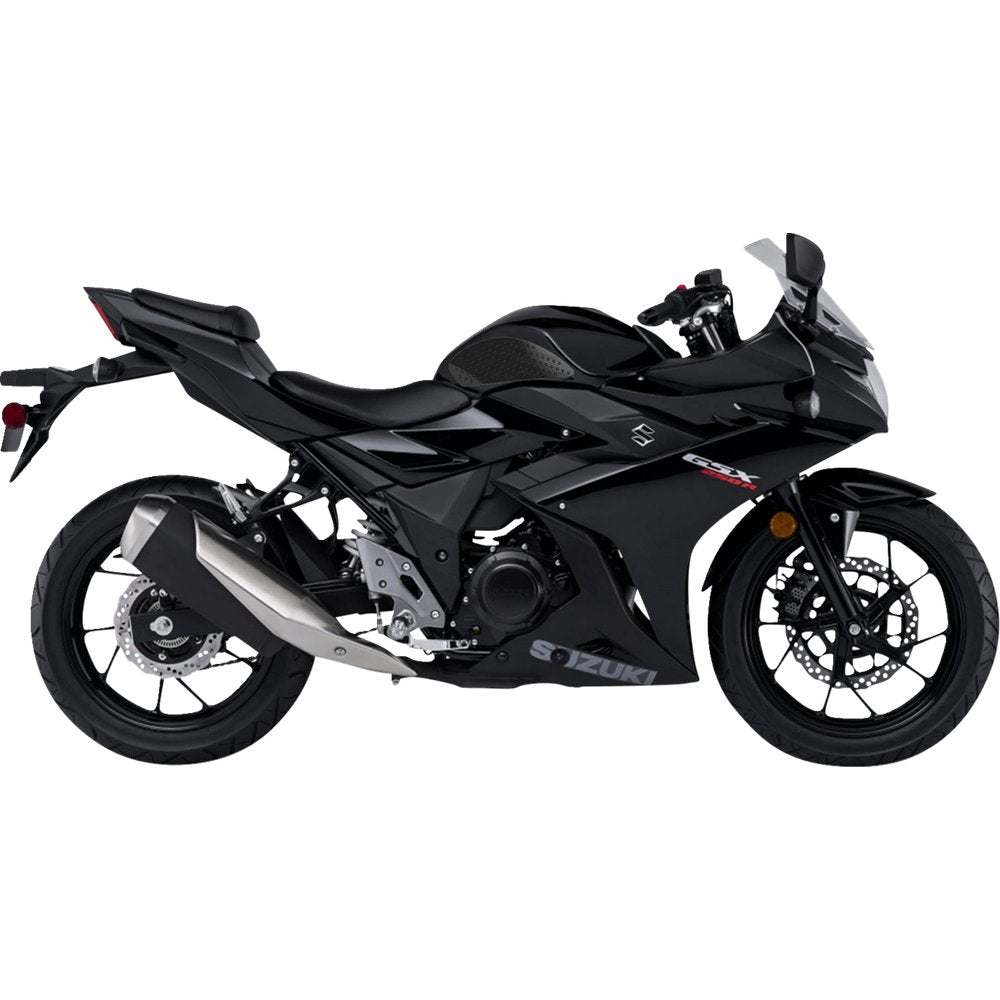 STOMPGRIP Traction Pad Tank Grips - Volcano - Black - GSX-250R 55-10-0152B