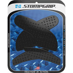STOMPGRIP Traction Pad Tank Grips - Volcano - Black - Supersport 950/S 55-10-0146B