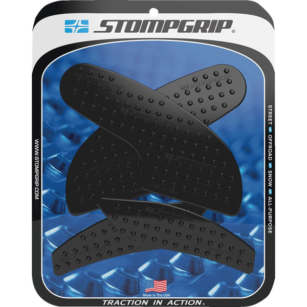 STOMPGRIP Traction Pad Tank Grips - Volcano - Black - Supersport 950/S 55-10-0146B