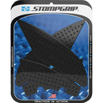 STOMPGRIP Traction Pad Tank Grips - Volcano - Black - YZF-R6 55-10-0145B