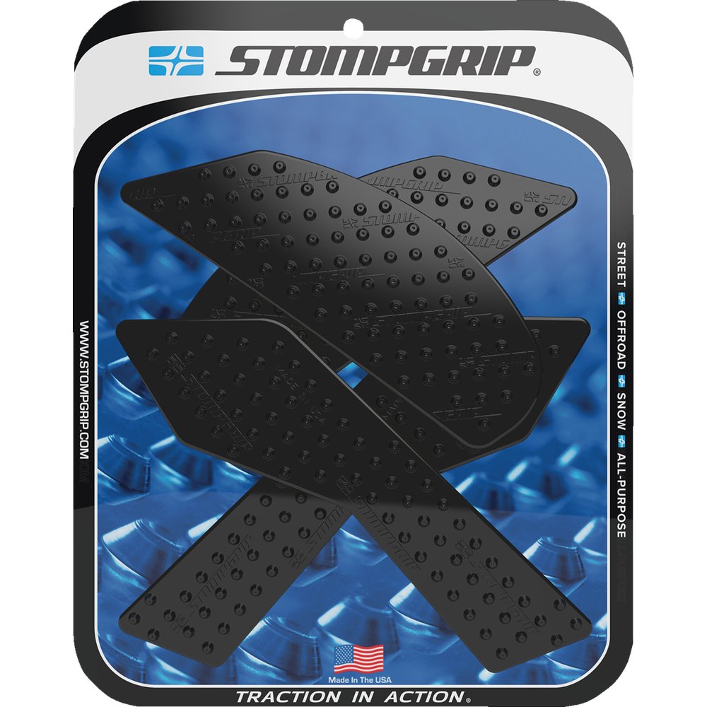 STOMPGRIP Traction Pad Tank Grips - Volcano - Black - Z 900 55-10-0144B