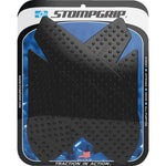 STOMPGRIP Traction Pad Tank Grips - Volcano - Black - SV 650 55-10-0136B