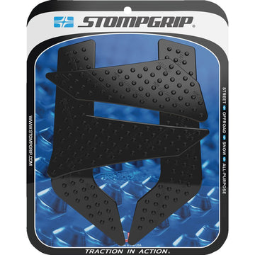 STOMPGRIP Traction Pad Tank Grips - Volcano - Black - XT 250 55-10-0126B