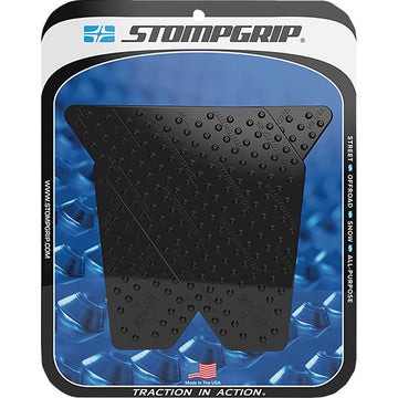 STOMPGRIP Traction Pad Tank Grips - Volcano - Black - DR 650 S 55-10-0060-4B