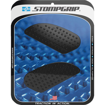 STOMPGRIP Traction Pad Tank Grips - Volcano - Black - Scrambler 50-10-0007B