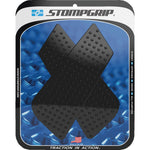 STOMPGRIP Traction Pad Tank Grips - Volcano - Black - Aprilia | Honda | Suzuki 50-10-0004B
