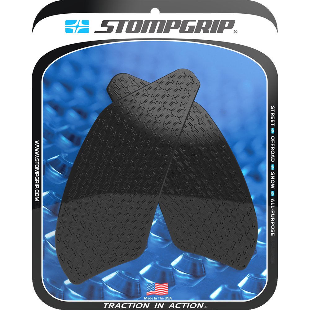STOMPGRIP Traction Pad Tank Grips - Icon - Black - G 310 R 55-14-0200B