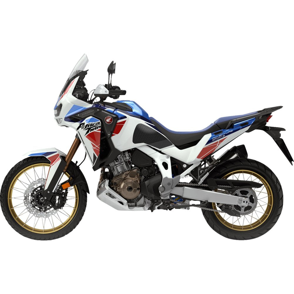 STOMPGRIP Traction Pad Tank Grips - Icon - Black - Africa Twin Adventure Sports 55-14-0189B