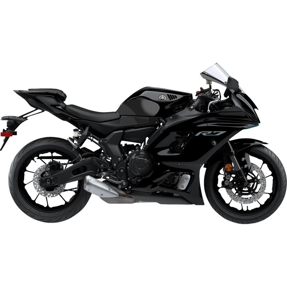 STOMPGRIP Traction Pad Tank Grips - Icon - Black - YZF-R7 55-14-0182B