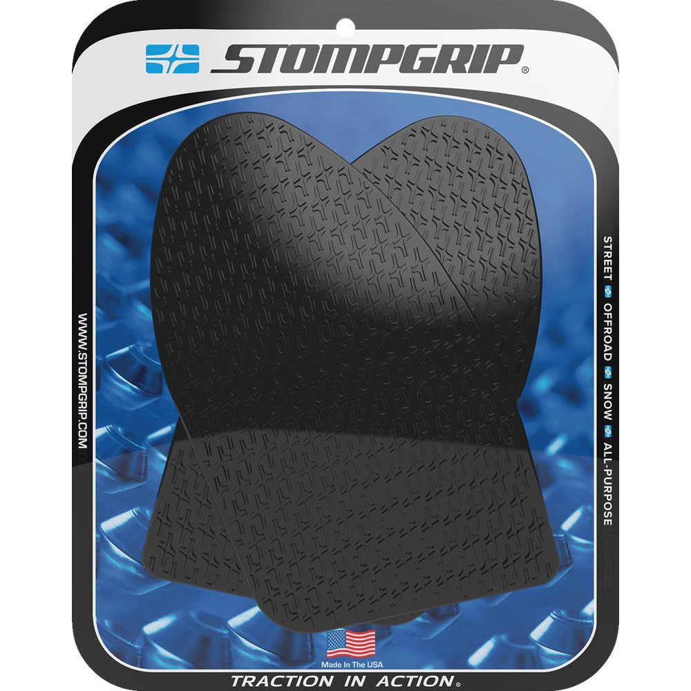 STOMPGRIP Traction Pad Tank Grips - Icon - Black - Hayabusa 55-14-0179B