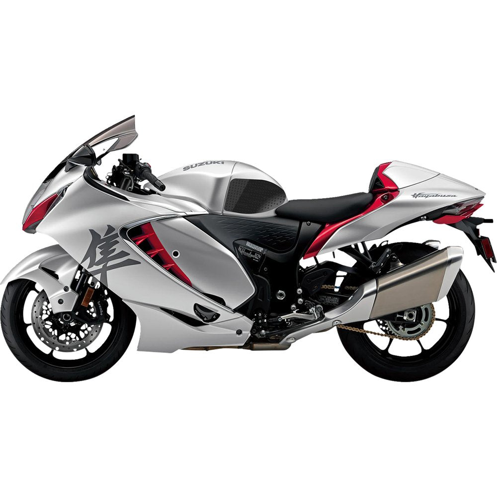 STOMPGRIP Traction Pad Tank Grips - Icon - Black - Hayabusa 55-14-0179B