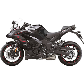 STOMPGRIP Traction Pad Tank Grips - Icon - Black - Ninja 1000 SX 55-14-0178B